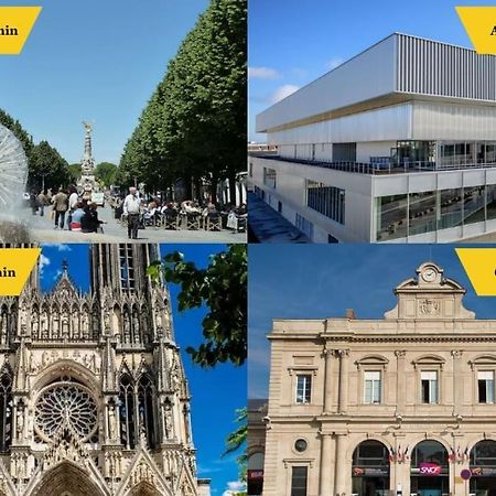 Forum Graphic Magnifique T2 Spacieux Au Centre Reims Exterior foto